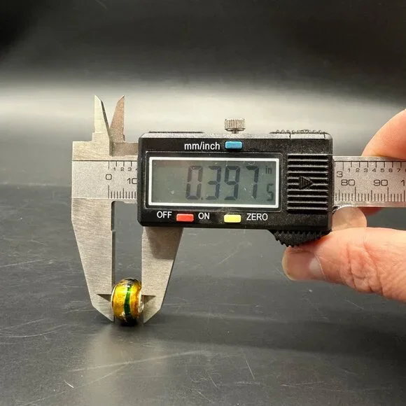 Glass Beads Sterling Silver 925 Colorful Charms For Bracelet Necklace Lot Of 6 - Picture 7 of 7